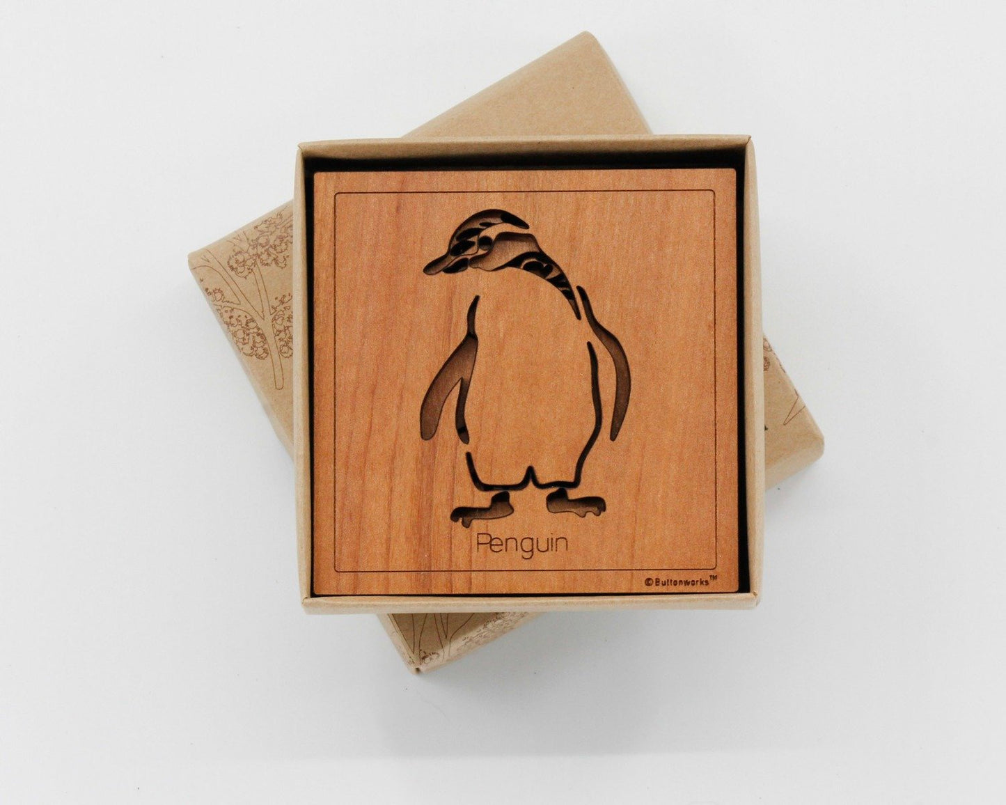 Coaster Set Birds Square (Set 6)