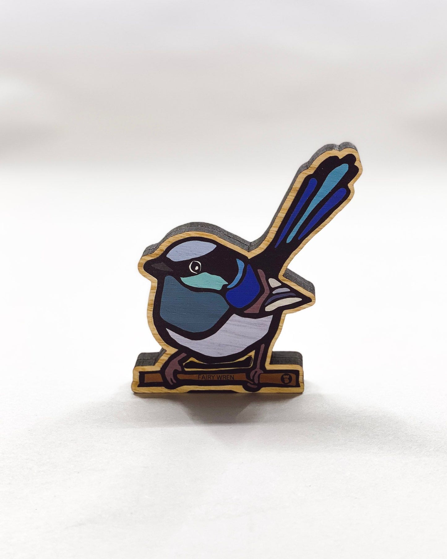 Figurine Superb Blue Wren