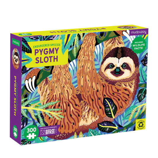 Puzzle Pygmy Sloth 300 Piece