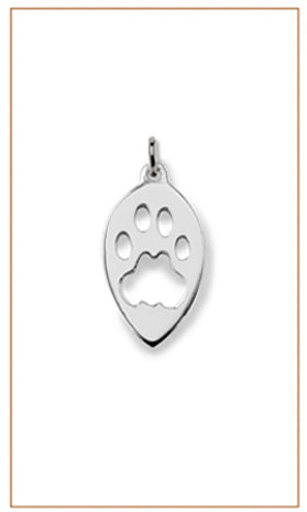Pendant Snow Leopard Sterling Silver