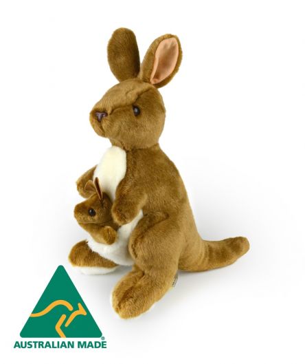 Plush Kangaroo Australian Made