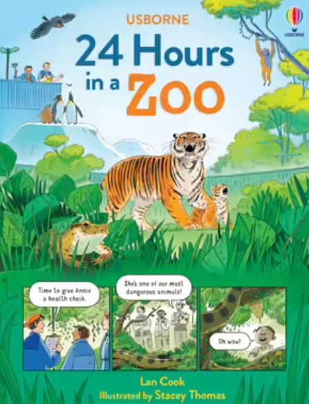 Book 24 Hours In A Zoo (Hardcover)