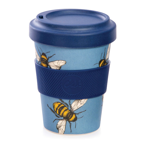 Cup Bamboo Bee (with lid)