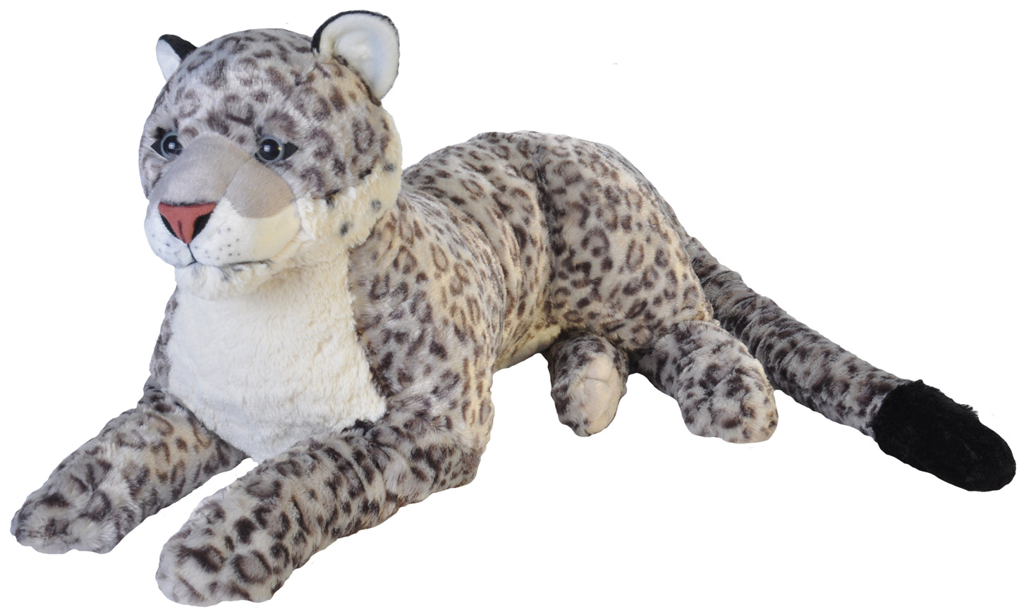 Plush Snow Leopard Jumbo