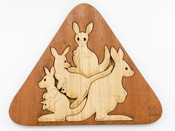 Puzzle Kangaroo Huddle