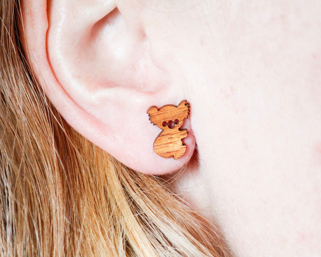 Earrings Koala (Stud) Zoo Shop