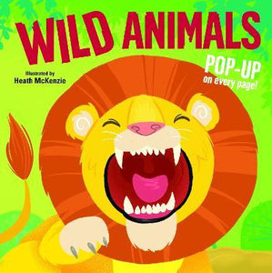Book Pop Up Wild Animals (Hardcover)