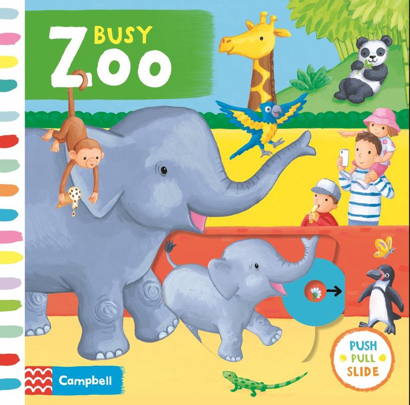 Book Busy Zoo (Board Book)