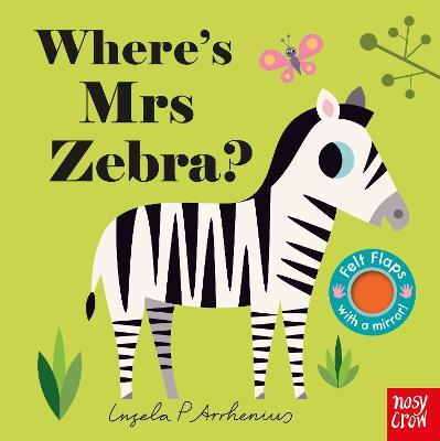 Book Felt Flap Where's Mrs Zebra (Hardcover)