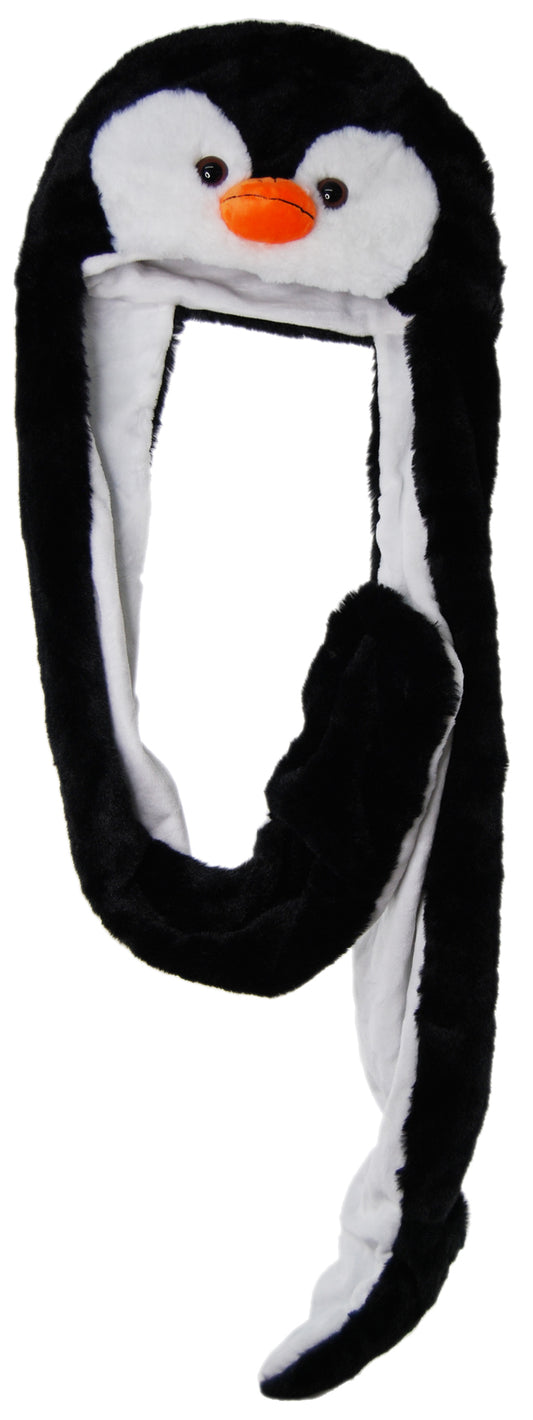 Hat Penguin Paws Plush