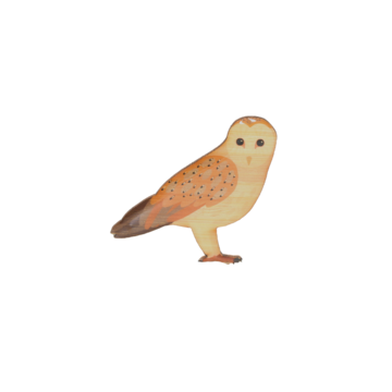 Brooch Barn Owl