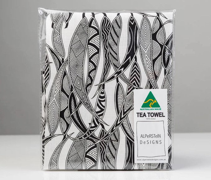 Tea Towel Dancing Wombat