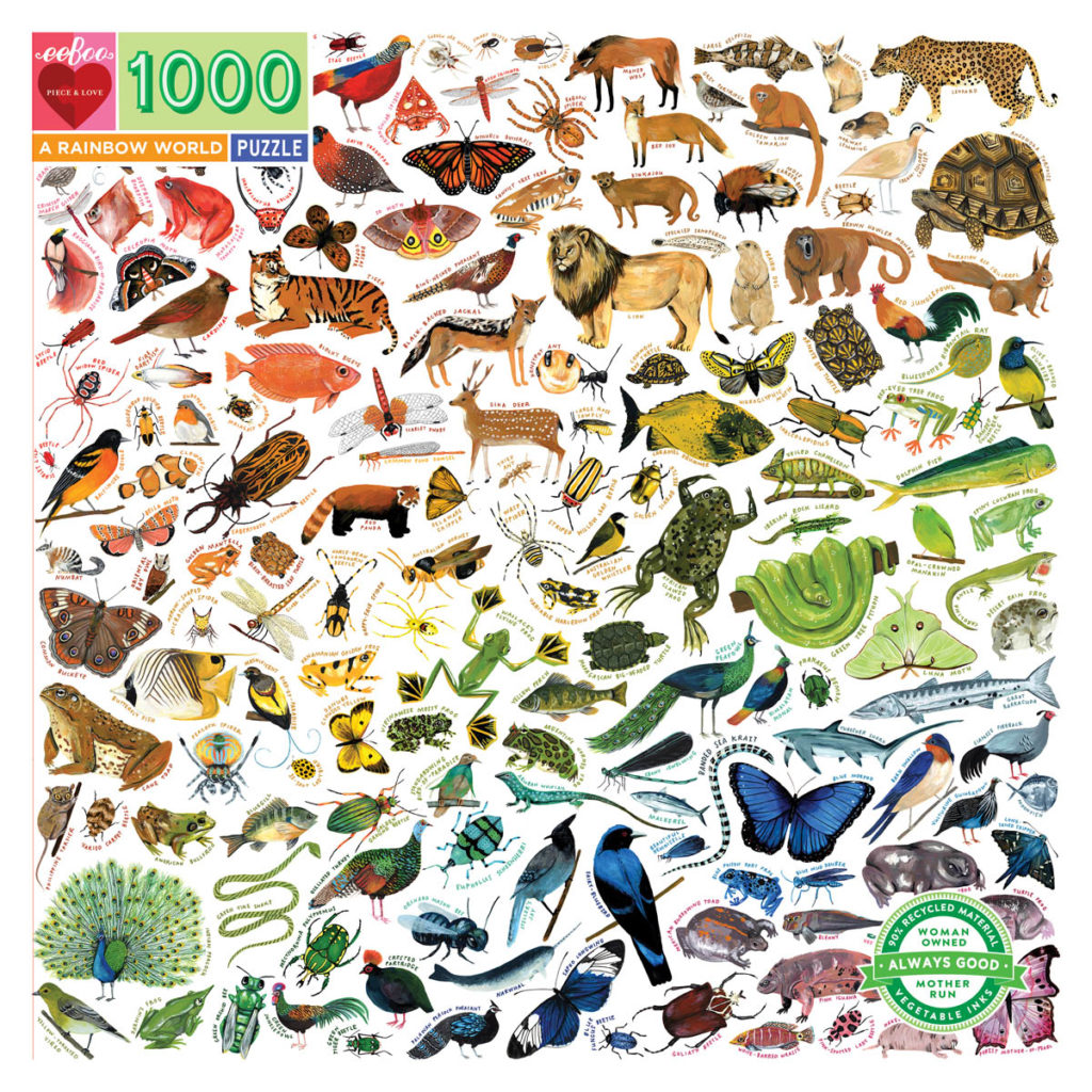 Puzzle Rainbow World 1000 Piece