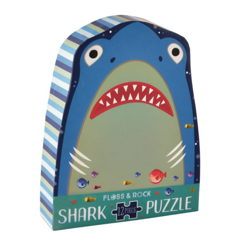 Puzzle Floss Rock Shark 12 Piece