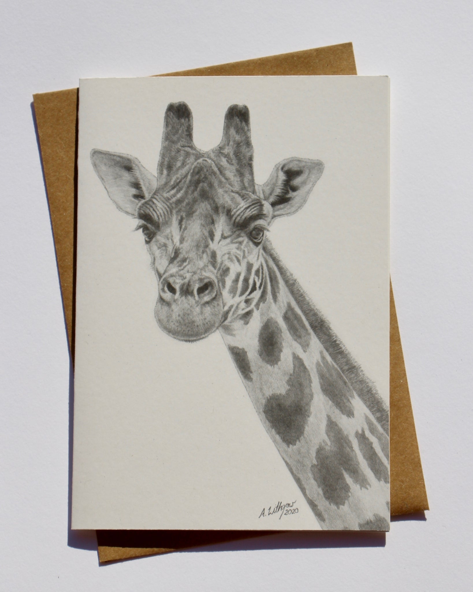 Greeting Card Giraffe