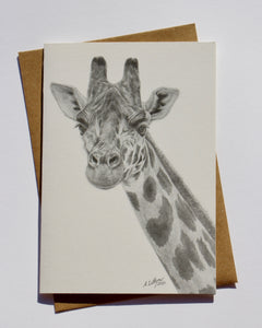 Greeting Card Giraffe