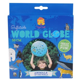 Puzzle World Globe Animal