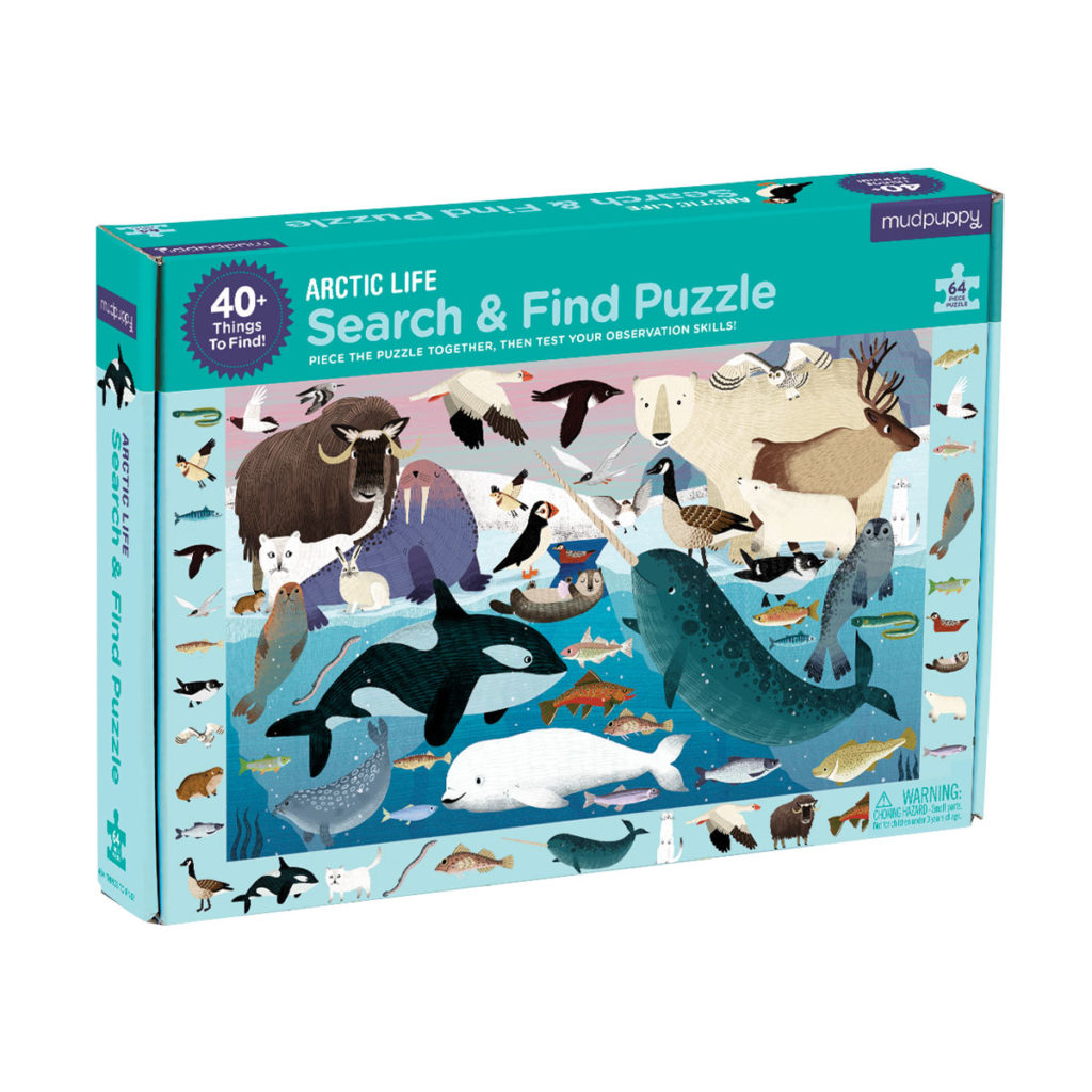 Puzzle Artic Life 64 Piece