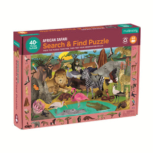 Puzzle Search And Find Safari 64 Piece