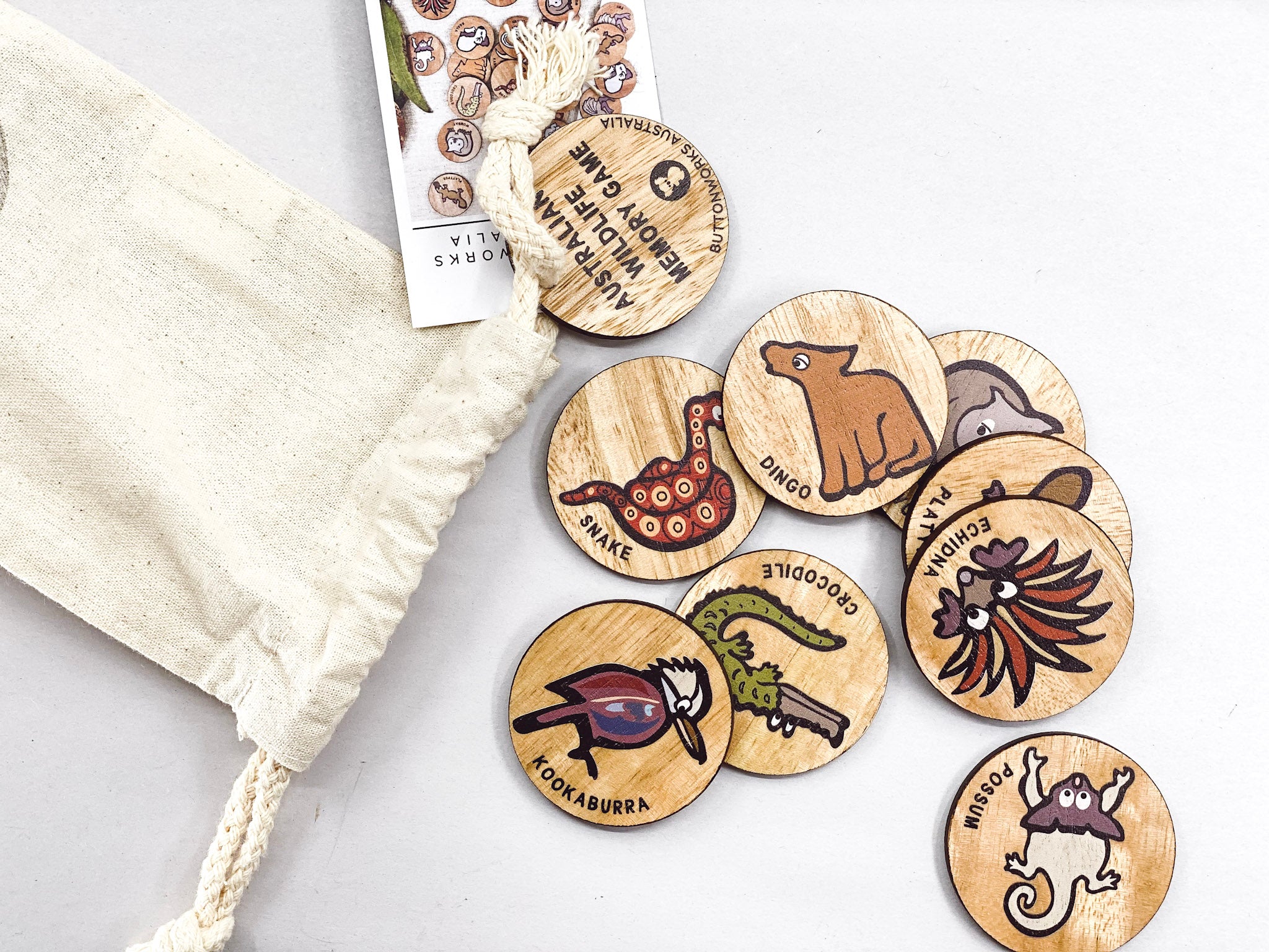 Game Memory Jolly Animals