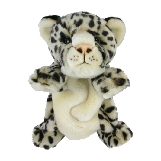 Puppet Snow Leopard Plush