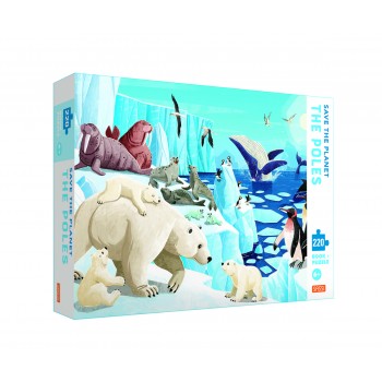 Book & Puzzle Polar (220 Piece)