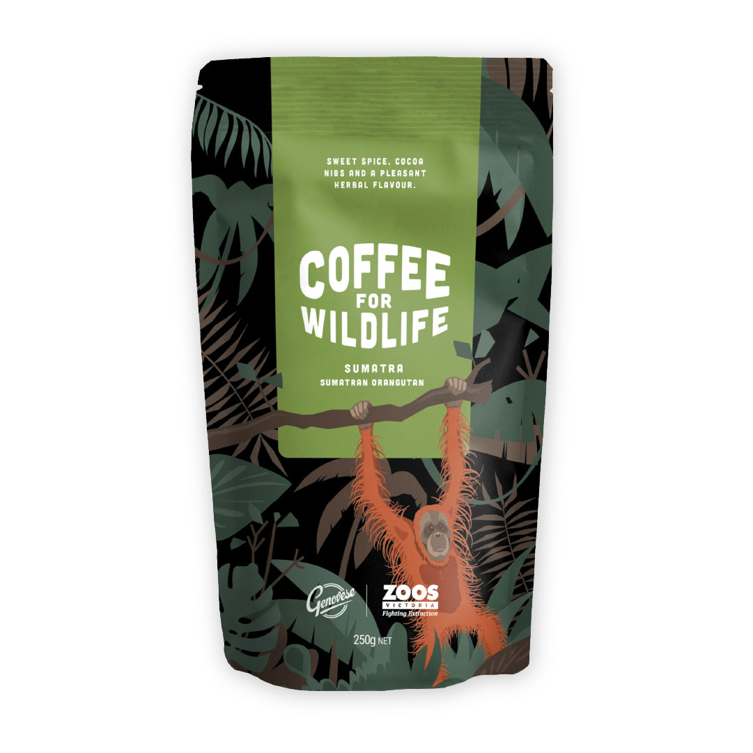 Coffee for Wildlife - Sumatra - 250g GROUND