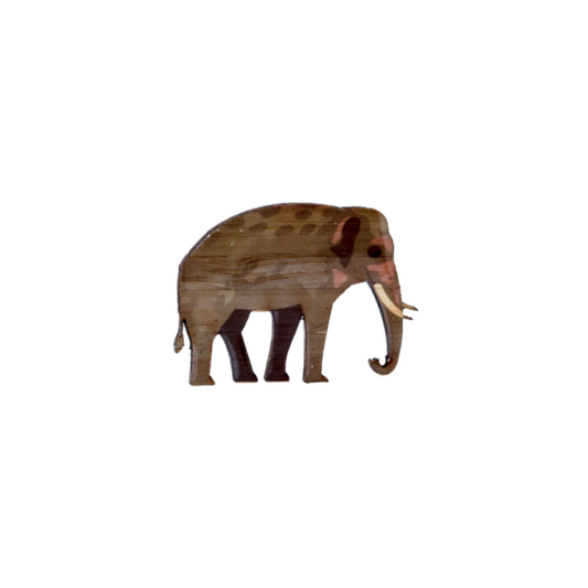 Brooch Asian Elephant