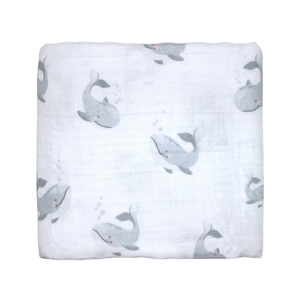 Muslin Wrap Whale