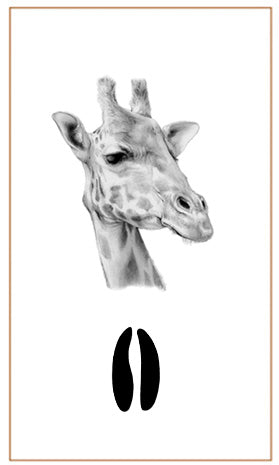 Pendant Giraffe Sterling Silver