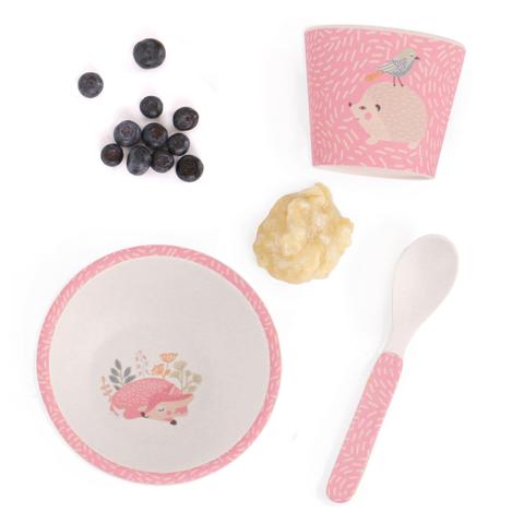 Baby Feed Set Bamboo Woodland Friends