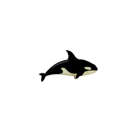 Brooch Orca