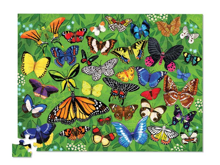 Puzzle Butterflies (100 Piece)
