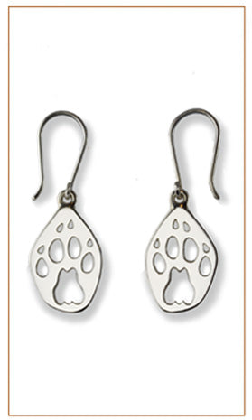 Earrings Cheetah Sterling Silver