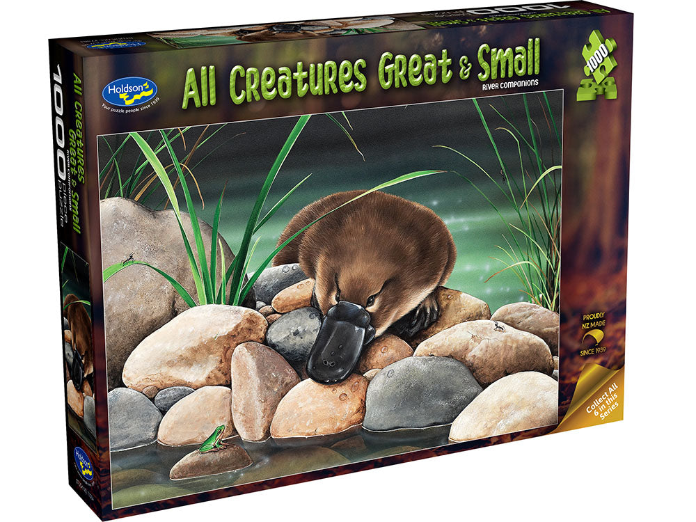 Puzzle All Creatures Great And Small - Platypus (1000 Piece)
