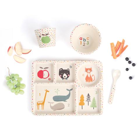 Plate Divided Set ABC