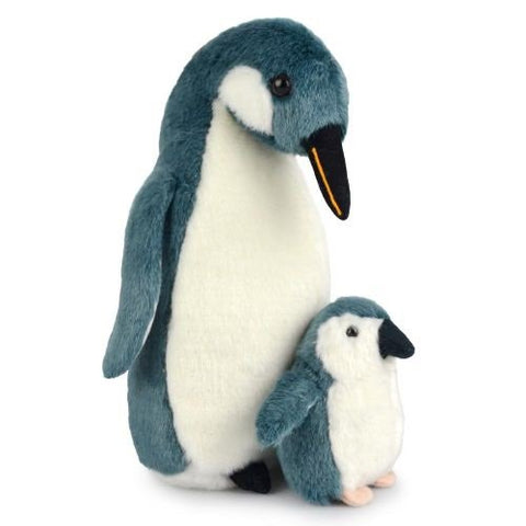 Plush Penguin With Chick