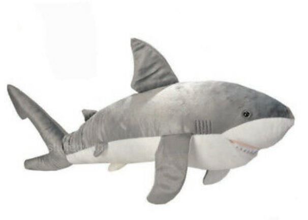 Plush Great White Shark Jumbo