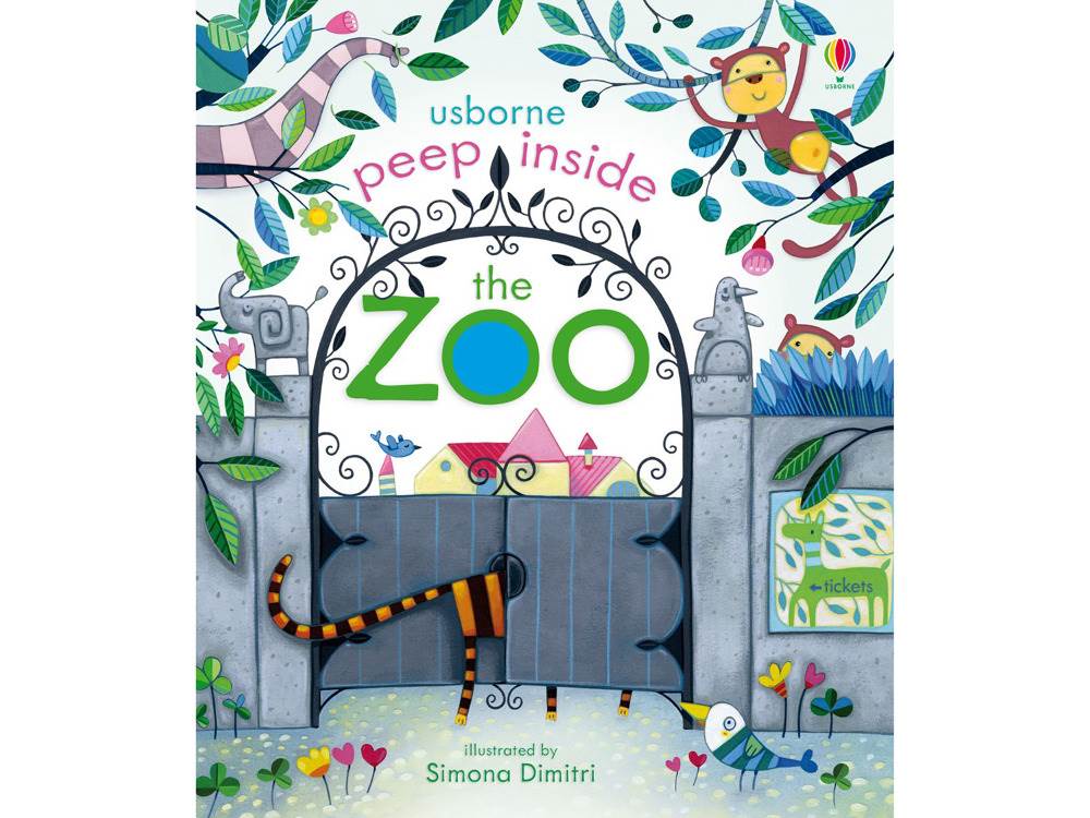Book Peep Inside The Zoo (Board Book)