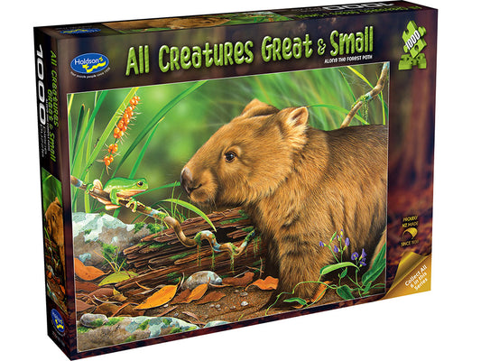 Puzzle All Creatures Great And Small - Wombat (1000 Piece)