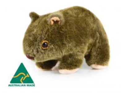 Plush Wombat Australian Made