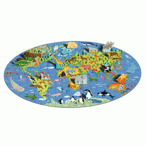 Puzzle Animal World (200 piece)