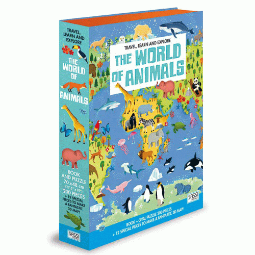 Puzzle Animal World (200 piece) – Zoo Shop